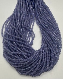 Tanzanite facetted round