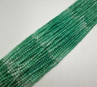 chrysoprase facetted round