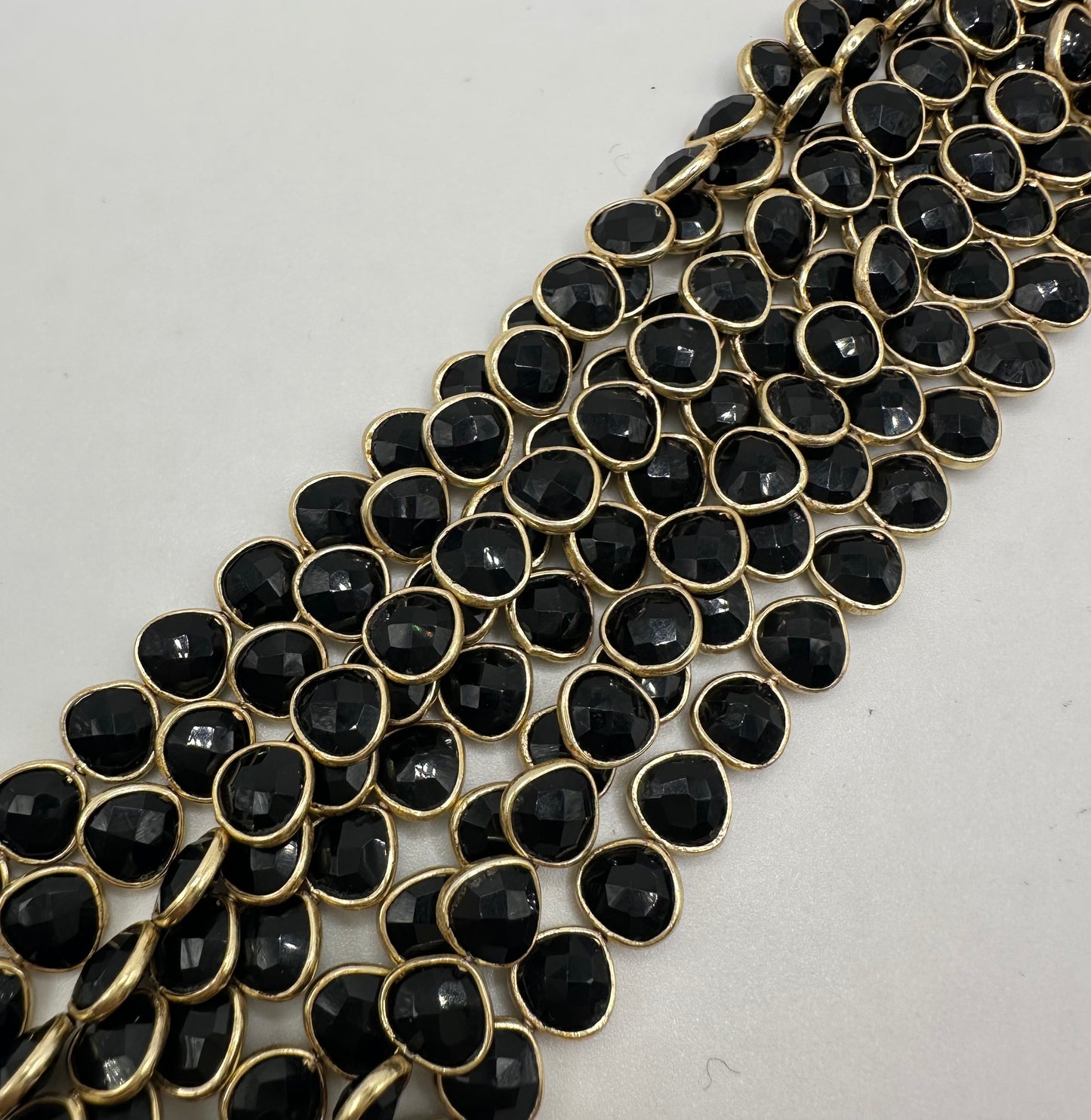 Black spinel heart