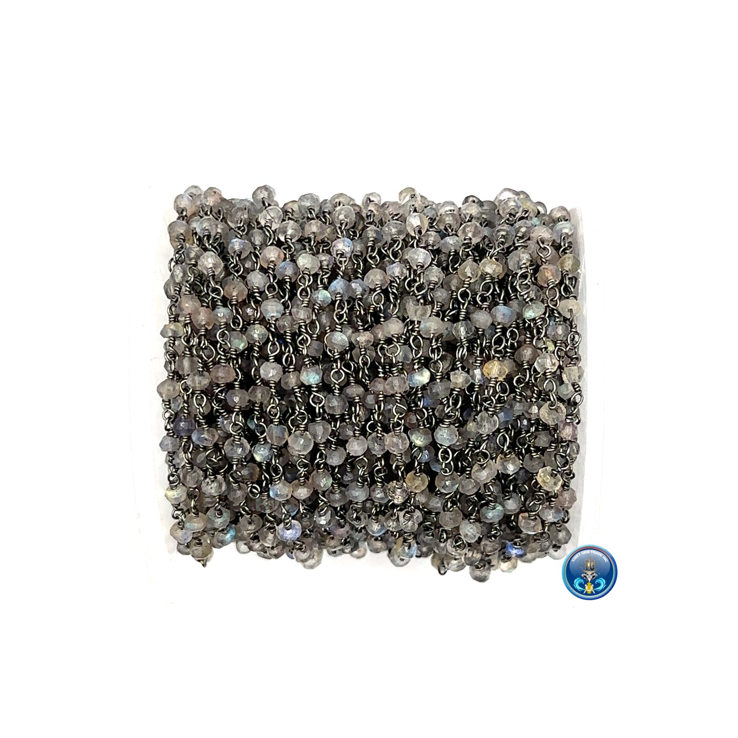 Labradorite Faceted roundel