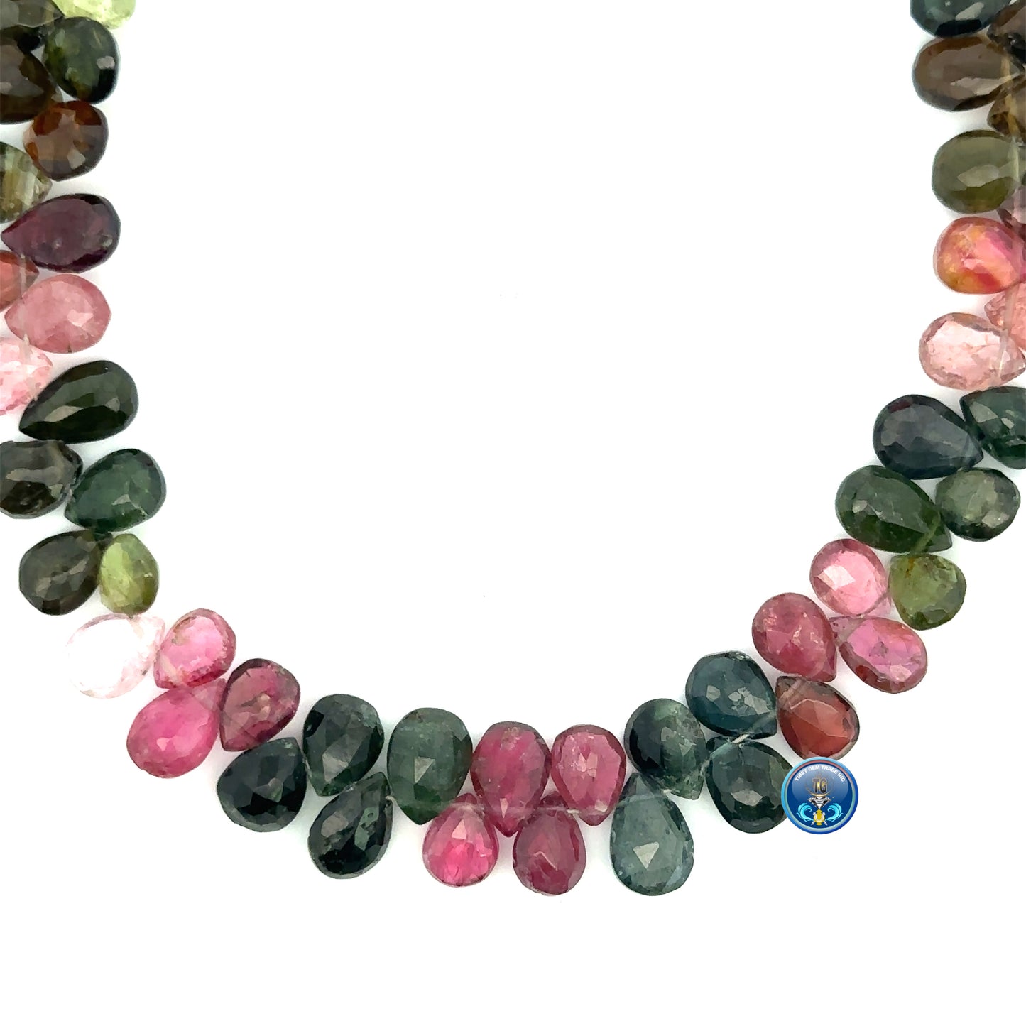 Tourmaline faceted pear