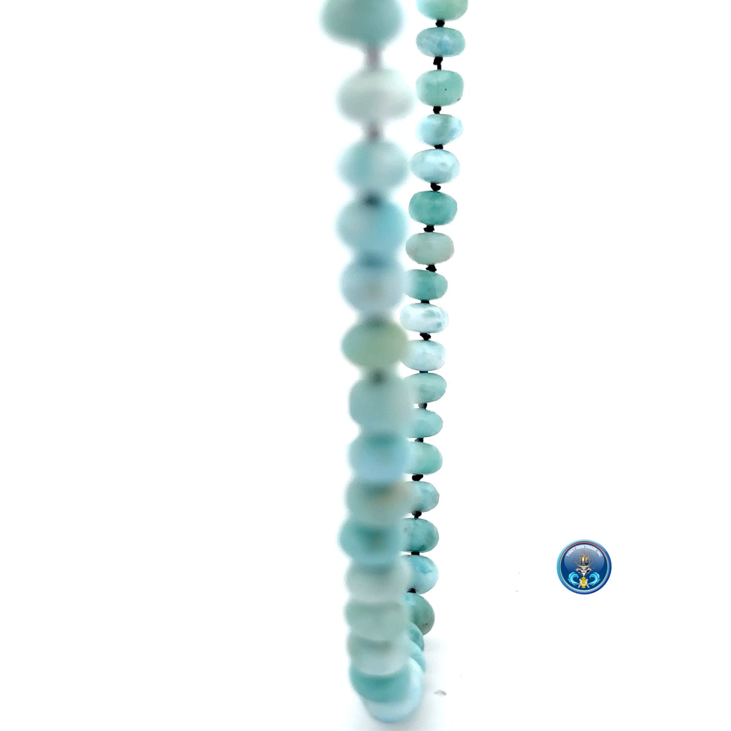 Larimar plain roundel