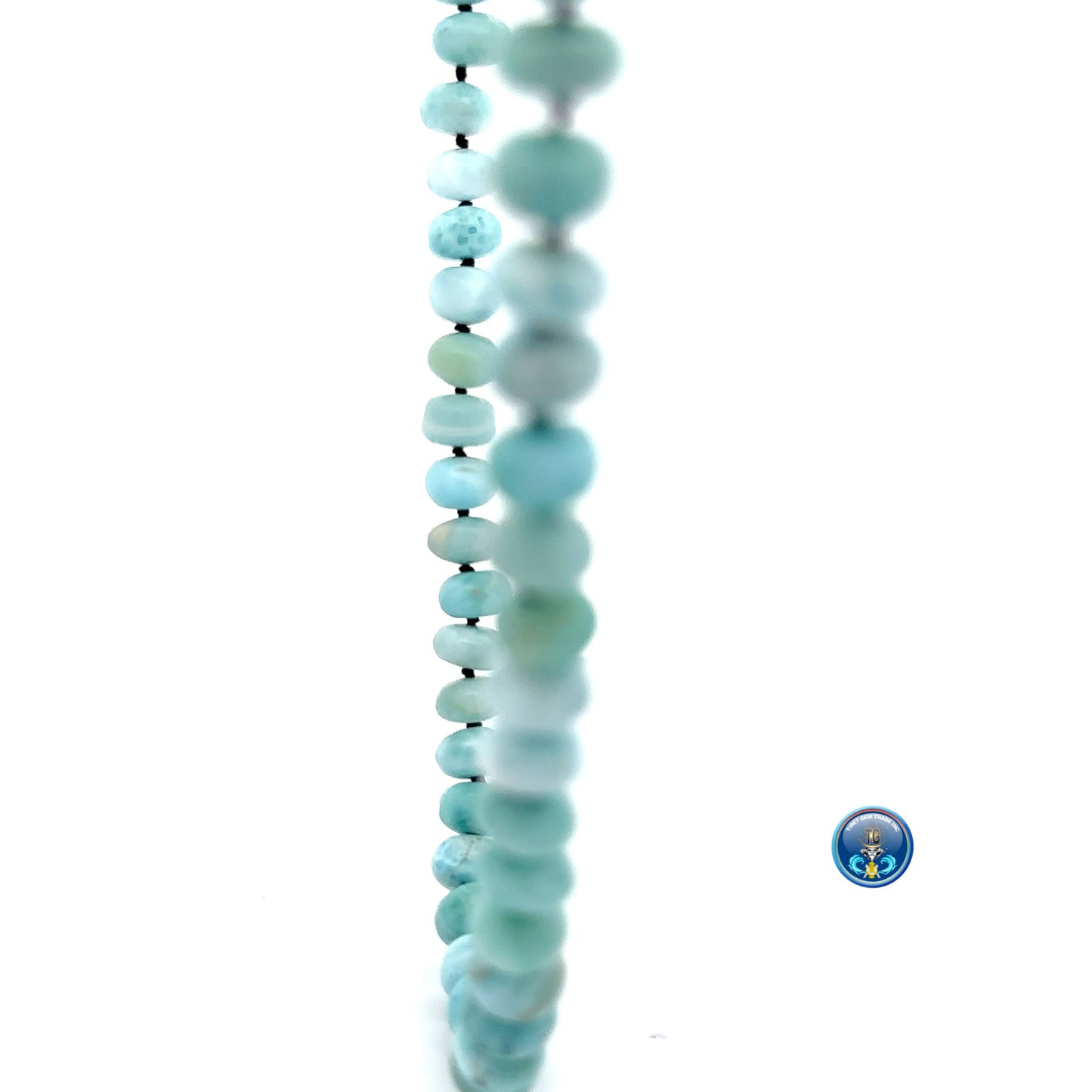 Larimar plain roundel