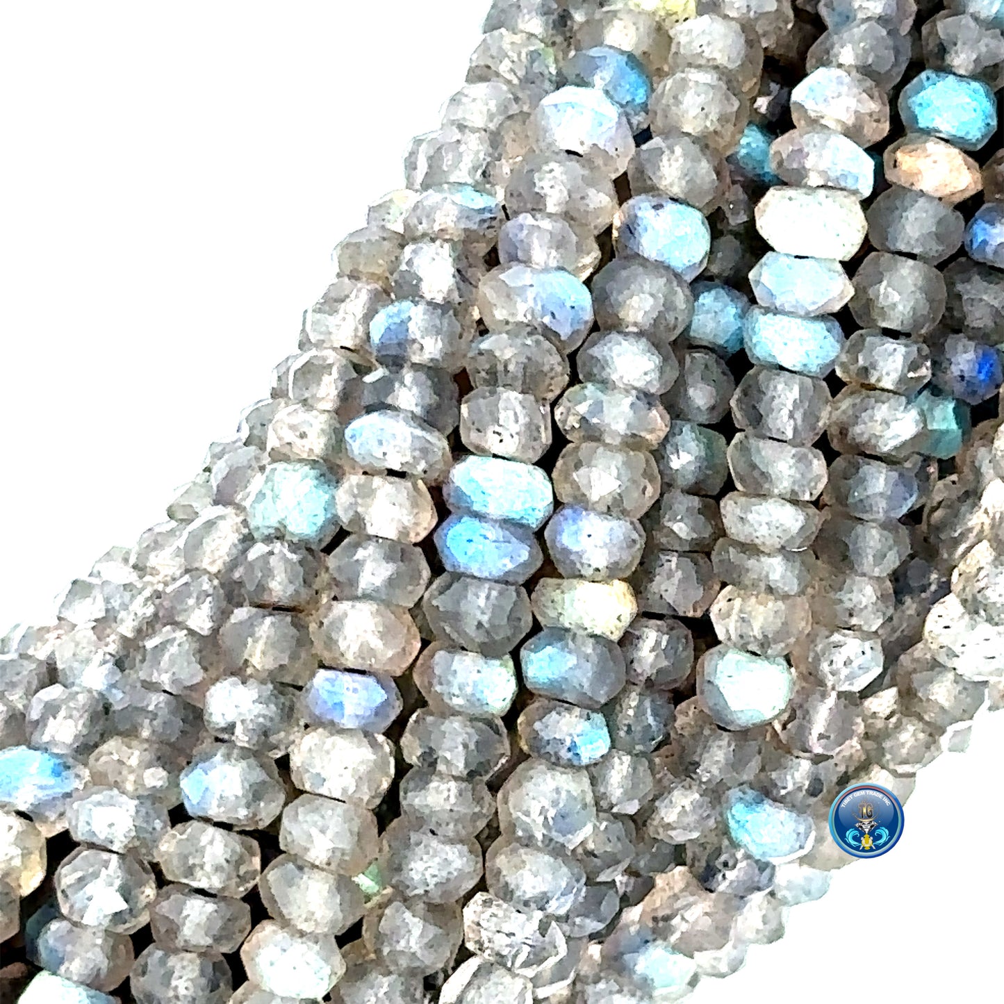 Labradorite facetted