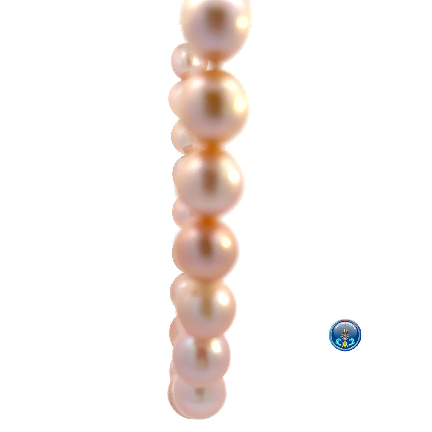 Freshwater pearl round top quality