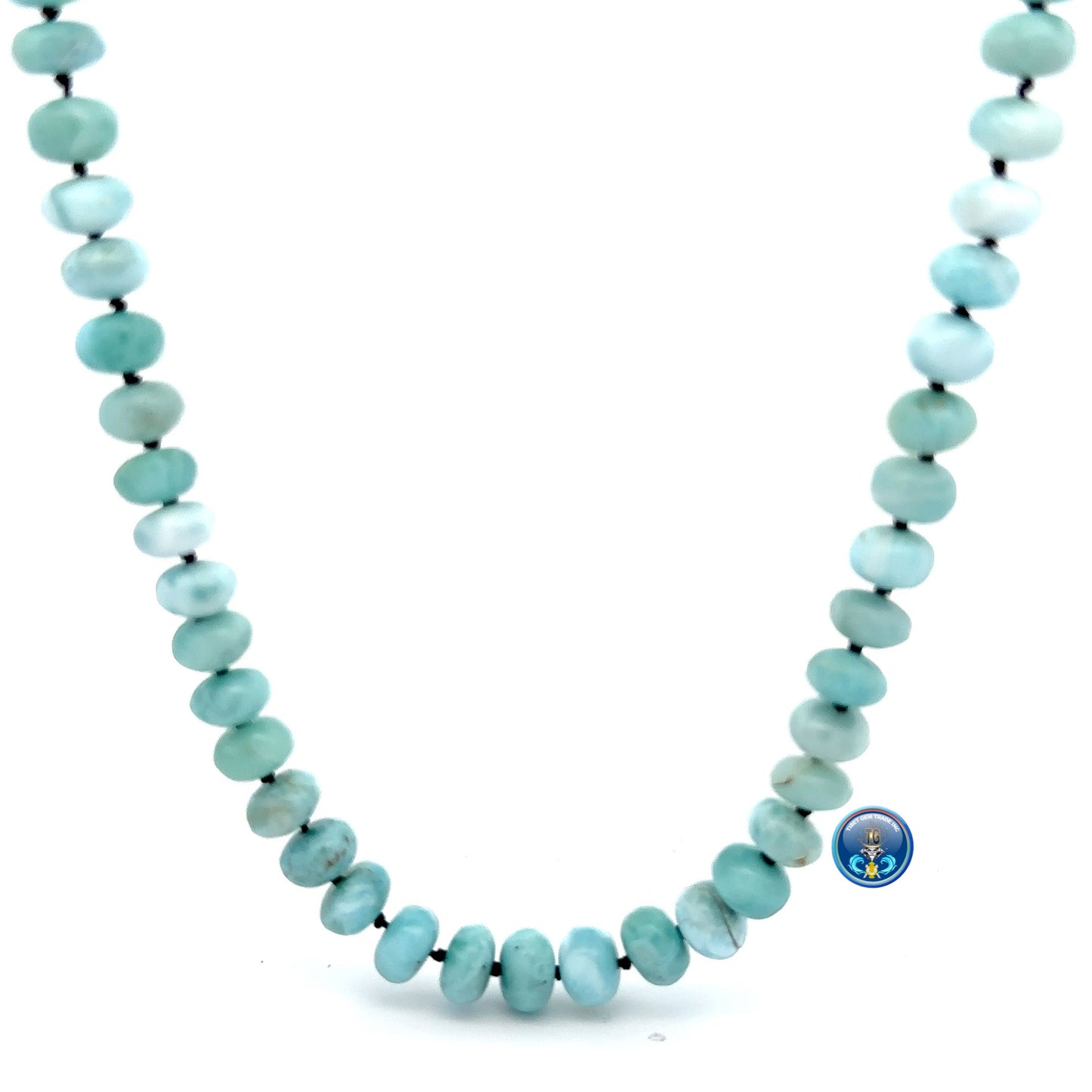 Larimar plain roundel