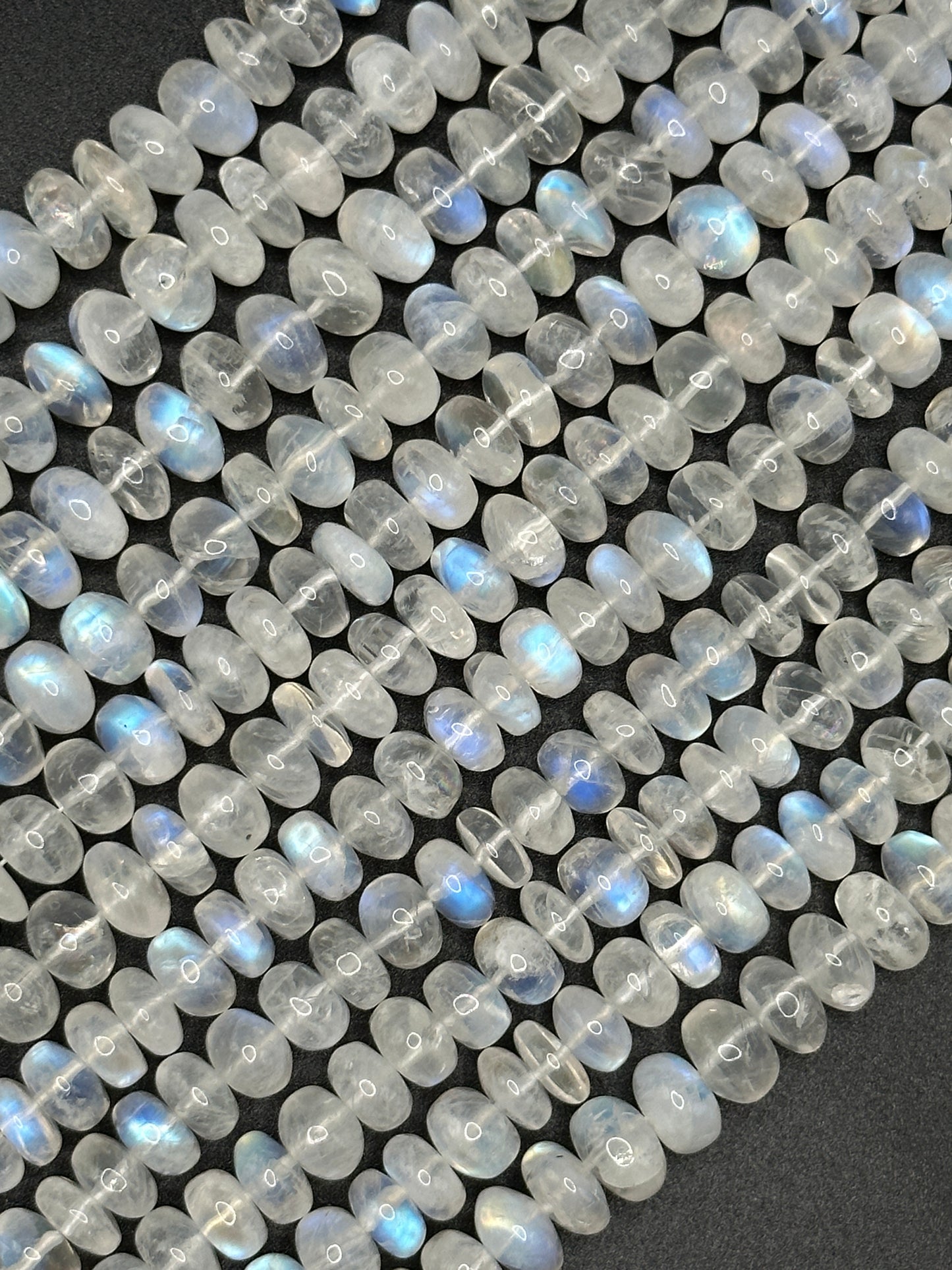 Moonstone Facetted roundel