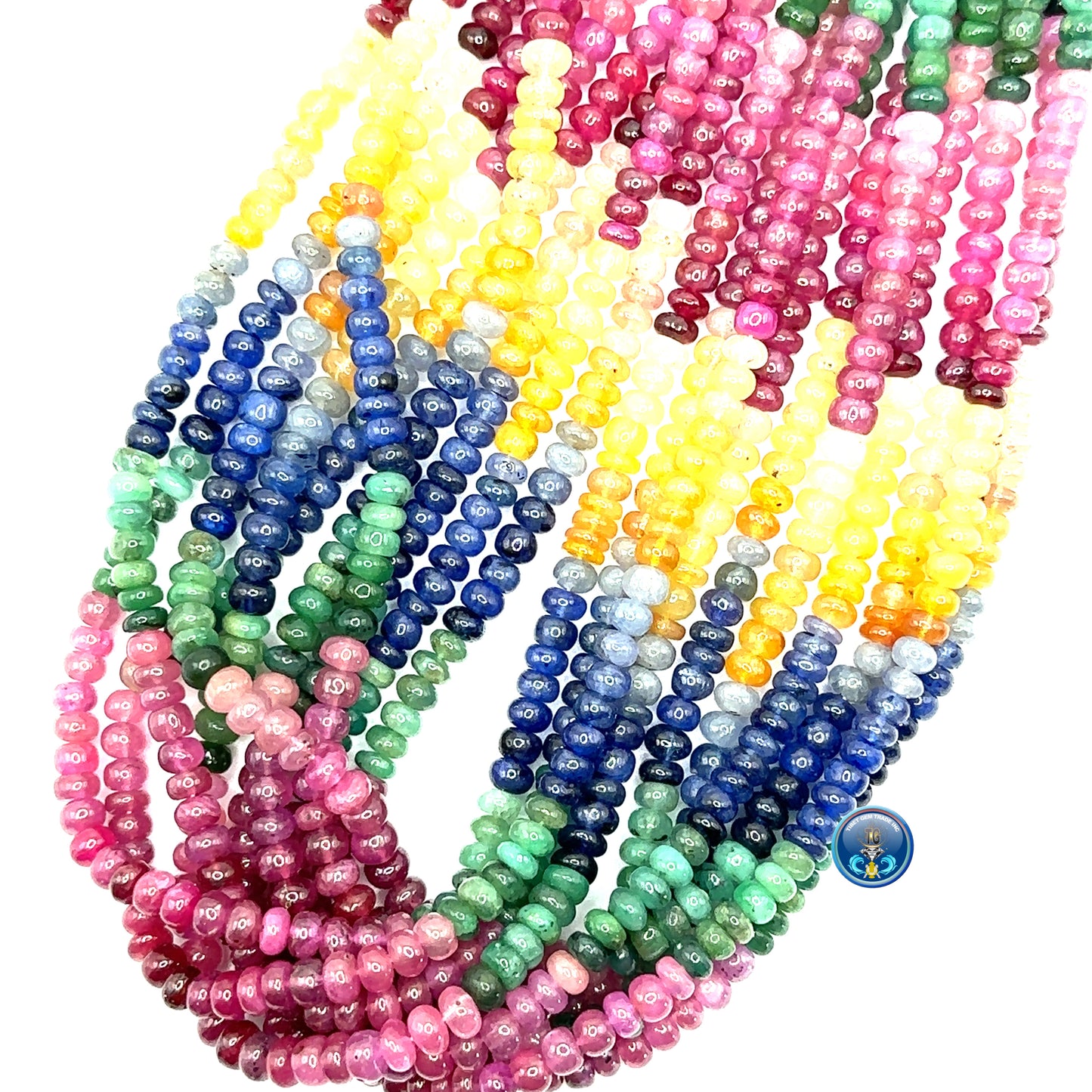 Multi Sapphire plain roundel