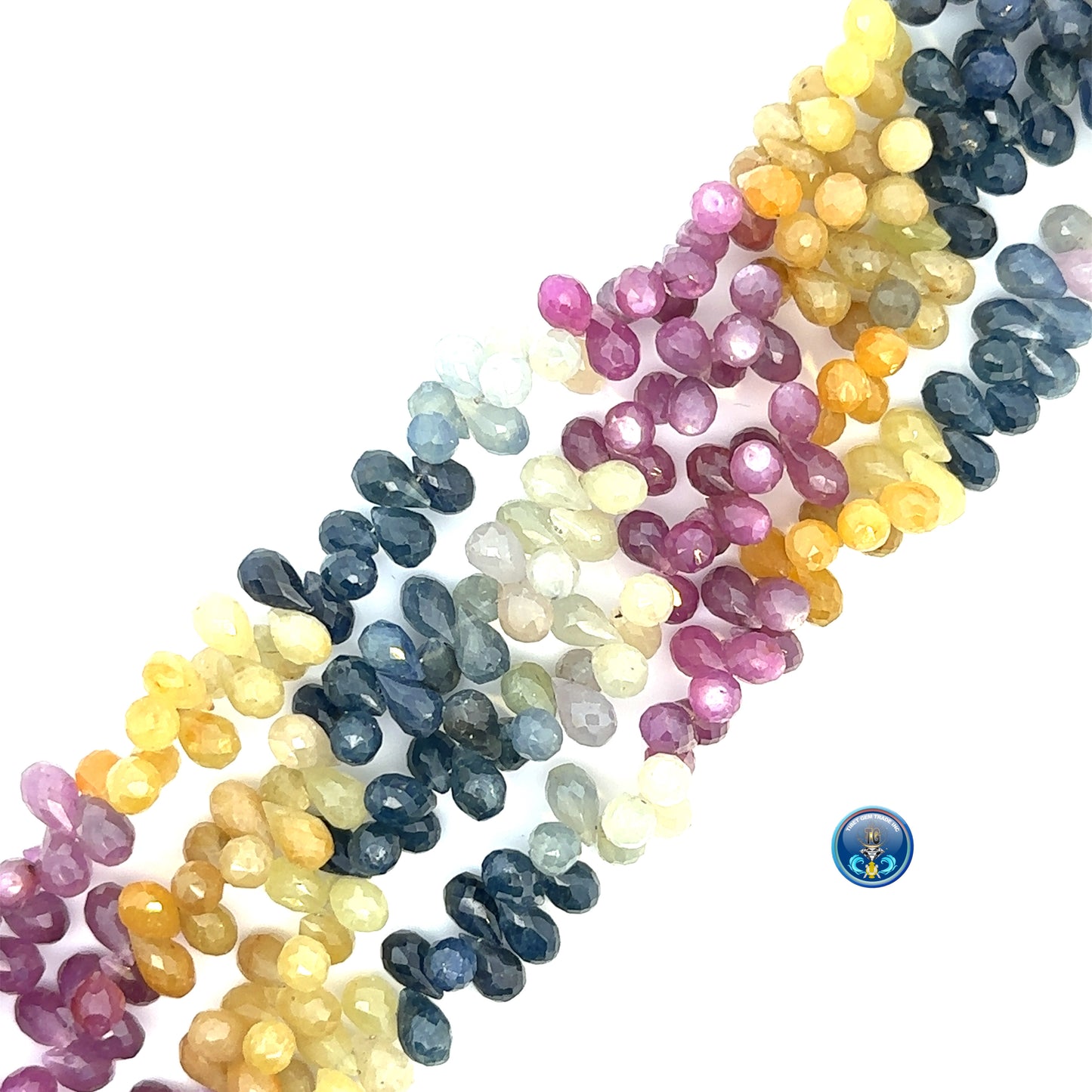 UMBA SAPPHIRE FACETTED TEARDROP