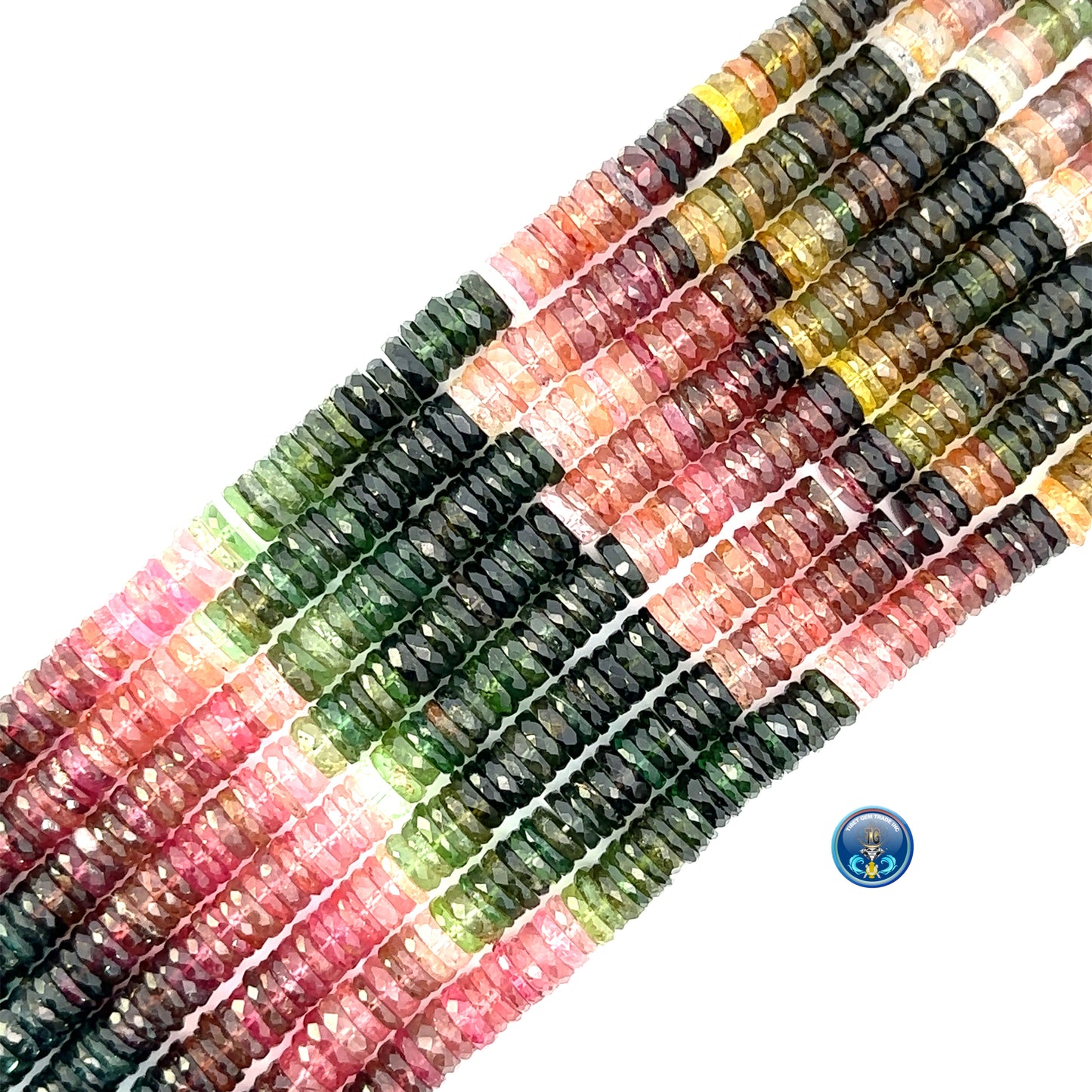 Tourmaline faceted tyer