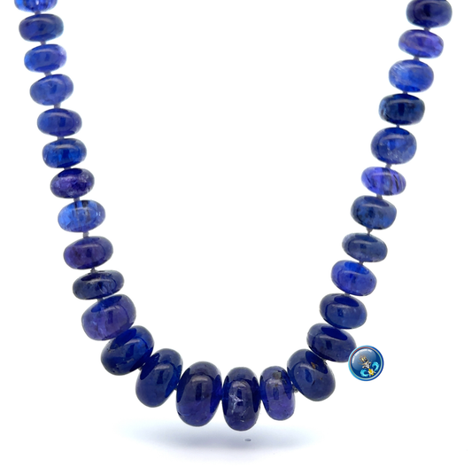 Tanzanite plain roundel