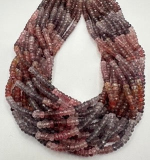 Multi spinel facetted roundel