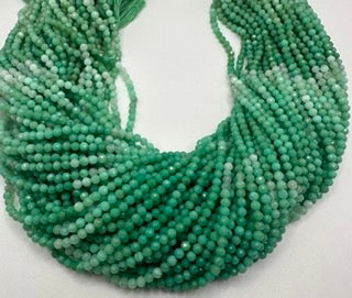 chrysoprase facetted round