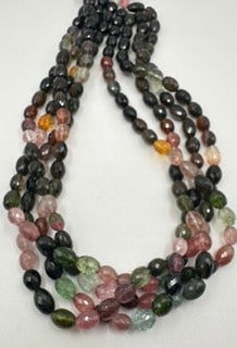 Tourmaline facetted round oval