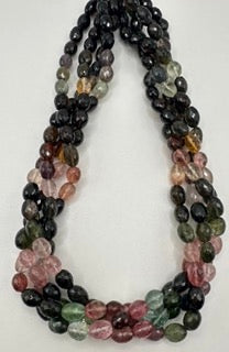 Tourmaline facetted round oval