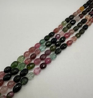 Tourmaline facetted round oval