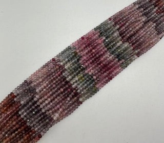 Multi spinel facetted roundel