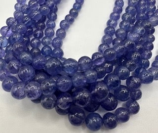 Tanzanite plain round 5-7mm
