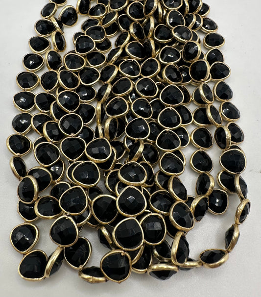 Black spinel heart