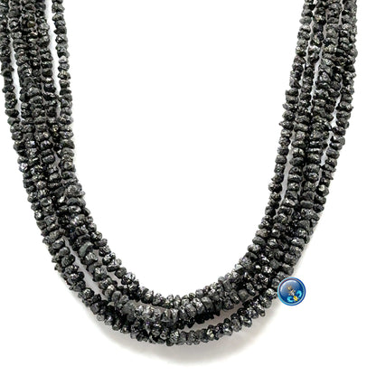 Black chip rough Diamond