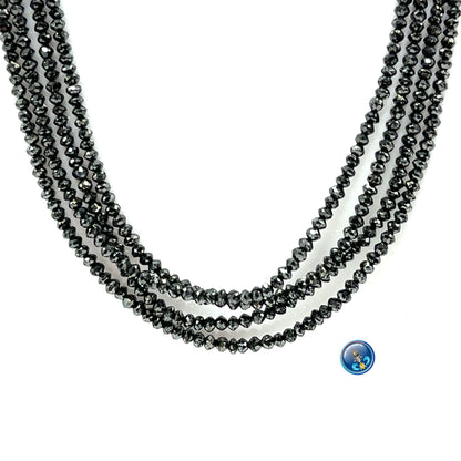 Black Diamond faceted round