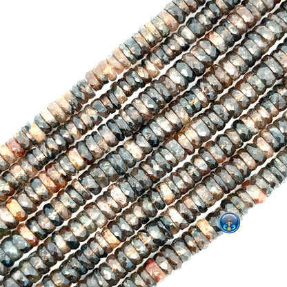 Andalusite Faceted Disc
