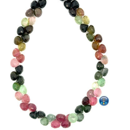 Tourmaline faceted onion