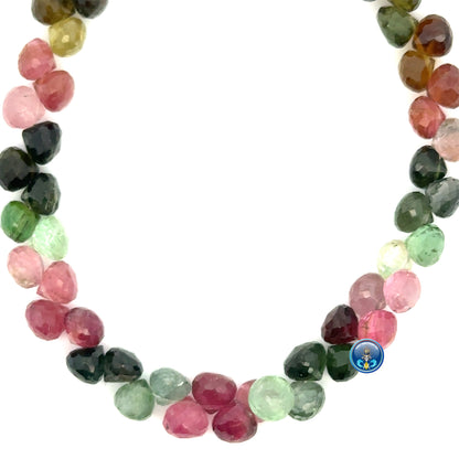 Tourmaline faceted onion