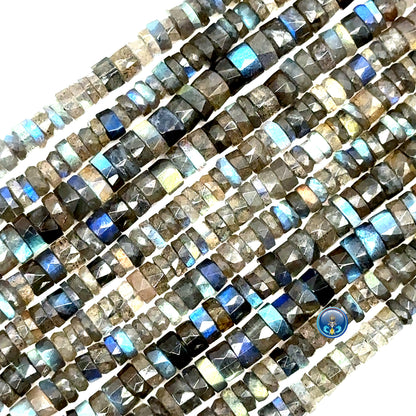 labradorite facetted Disc
