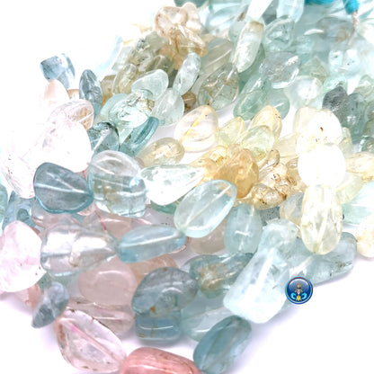 Multi Aquamarine plain nugget