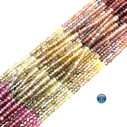 Tendu Sapphire facetted Roundel