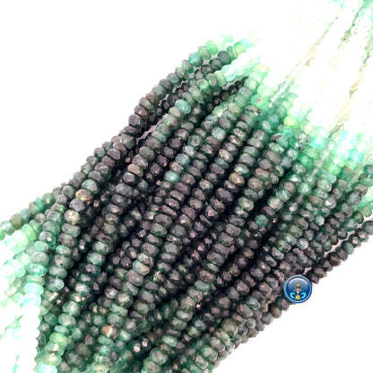 Emerald Faceted roundel