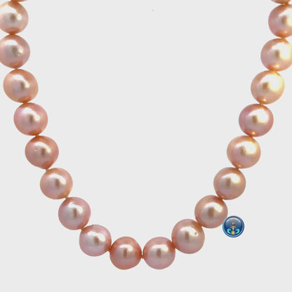 Freshwater pearl round top quality
