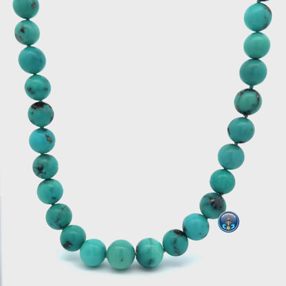 Persian Turquoise natural round