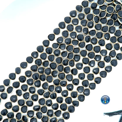 Black spinel heart