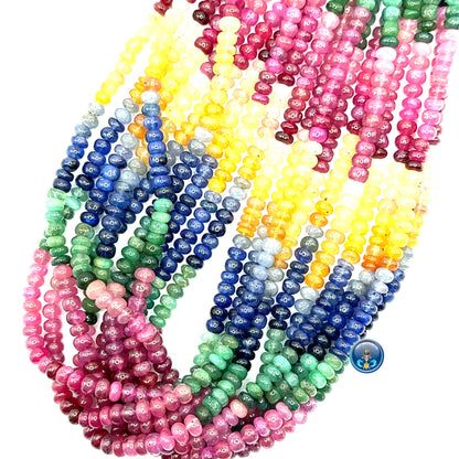 Multi Sapphire plain roundel