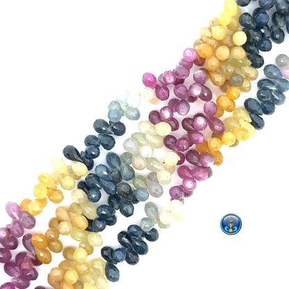 UMBA SAPPHIRE FACETTED TEARDROP